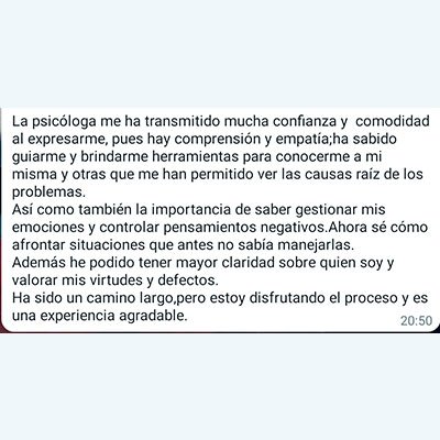 Comentario Psicología MONLI